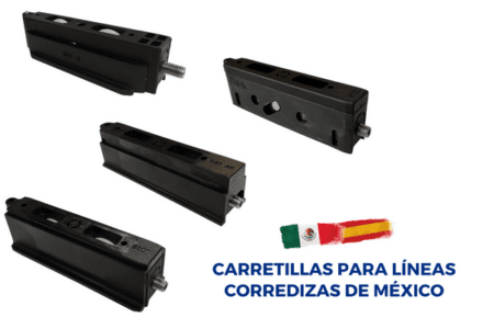 Nuevas carretillas de correderas para líneas mexicanas
