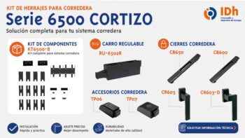 KITS CORREDERAS IDh ESPANA 6500Cortizo